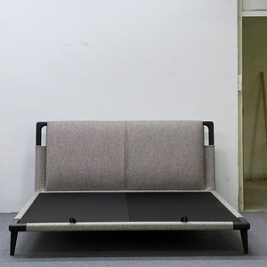 Lit superposé moderne à double étage, multifonctionnel, style bois, pour enfant, pour usage hôtelier - Product Image 1