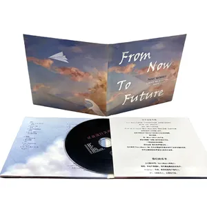 Custom packaging Music CD DVD duplication printing compact disc