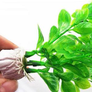 Tanaman Air Buatan Berkualitas Tinggi untuk Akuarium, Panjang 25cm, Rumput Plastik Hijau, Dekorasi Akuarium, Tanaman Air Palsu - Product Image 4