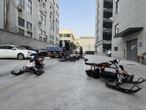 สโนว์โมบิลไฟฟ้า48V สำหรับผู้ใหญ่สโนว์โมบิลแข่ง2ที่นั่งสำหรับเล่นสโนว์โมบิลเล่นกีฬาฤดูหนาว20A - Product Image 4