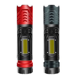 XHP99 COB ไฟฉาย 26650 ซูมกำลังสูงแบบชาร์จไฟได้พร้อมแม่เหล็กตัวทำลายหน้าต่าง LED แสงสีขาว - Product Image 4