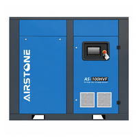 Compresseur à vis industriel à économie d'énergie AS-100HVF 100hp Vfd 75kw 380V 50HZ