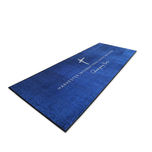 Tapis de sol personnalisé, impression colorée, moderne, intérieur/extérieur, surface en nylon, dos en caoutchouc, pour clubs exclusifs et entrées d'hôtels - Product Image 6