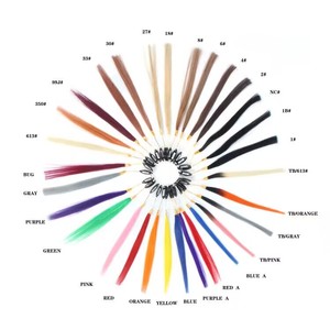 Disponibile 100% Real Remy Human Hair Color Ring chart <span class=keywords><strong>per</strong></span> extension <span class=keywords><strong>per</strong></span> <span class=keywords><strong>capelli</strong></span>, color Ring Kit 28 Solors <span class=keywords><strong>per</strong></span> parrucche <span class=keywords><strong>di</strong></span> <span class=keywords><strong>capelli</strong></span> umani - Product Image 3