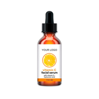 Sérum Visage Vitamine C Marque Blanche à l'Aloe Vera 60ml Éclaircissant Antioxydant Traitement Anti-Taches pour Peaux Ternes et Vieillissantes