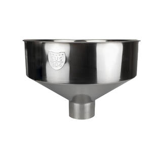 Corong besar baja tahan karat 304 corong kimia industri non-magnetik dengan corong pompa elektrik mulut besar untuk pengisian bahan bakar - Product Image 2