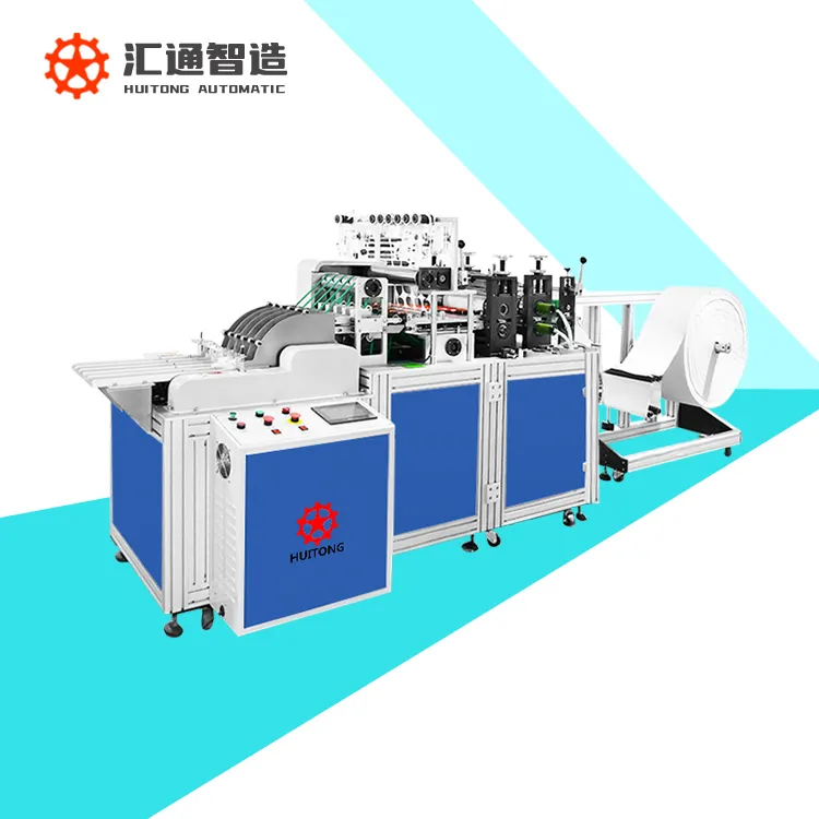 Fully automatic hand inserted cosmetic cotton manufacturing machine non-woven cosmetic cotton makeup remover machine