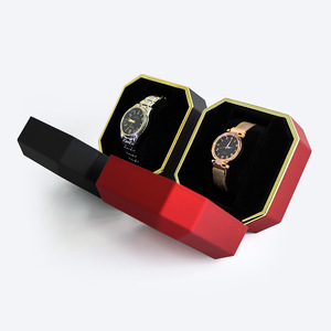 Caja de Reloj de Plástico de Alta Calidad, Exquisita Caja de Regalo para Reloj con Luz, Caja de Reloj Octogonal, Venta al Por Mayor Disponible - Product Image 2