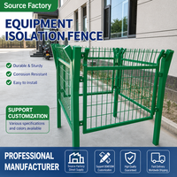 Clôture de séparation modulaire détachable multi-spécifications en maille pour atelier, robotique et chantier, idéale pour l'usine, écologique