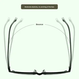 <span class=keywords><strong>Lunettes</strong></span> de vue noires punk pour <span class=keywords><strong>femme</strong></span> Woshang, nouvelle collection été, monture intégrale à <span class=keywords><strong>petit</strong></span> motif carré, pour lecture, modèle 7210D, en stock - Product Image 4