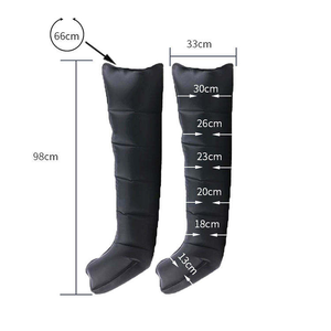 Botas de Compresión de Aire para Recuperación de Piernas y Pies, Masajeador de Compresión de Aire de 6 Cámaras para Piernas, para la Circulación y Relajación Muscular - Product Image 2