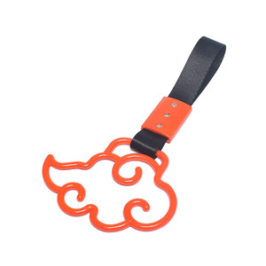 JDMotorsport88 Correa de Agarre Naranja JDM para Coche, Anillo Tsurikawa, Correa de Agarre para Tren, Autobús, Metro, Amuleto de Derrape con Correa Negra - Product Image 3