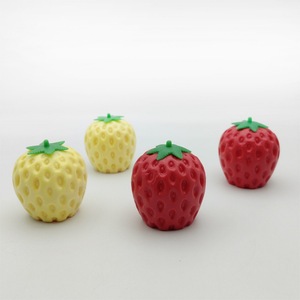 Strawberry <b>Squishy</b> Toys Squeeze Cheese Stress Bear Fidgets Sensory <b>Squishy</b> Miniatures Novelty <b>Squishy</b> Strawberry Toy - Product Image 2