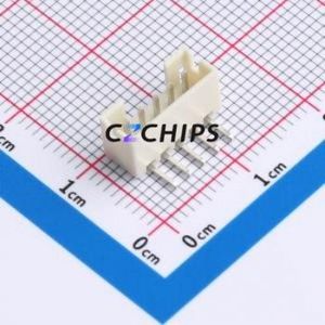 BX-PH2.0-5PWZ-GW Wire-to-Board Pin Header Bent Lead Through Hole,P=2mm Connector 1x5P 2mm Right Angle Insert PH - Product Image 1