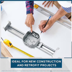 Soporte Ajustable para Ventilador de Techo, 1 Unidad, Caja de Conexiones Eléctricas para Ventiladores y Lámparas, Soporte de Montaje en Techo - Product Image 4