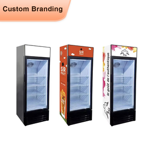 Meisda sc190b 190L cửa duy nhất dọc tủ lạnh đồ uống hiển thị tủ lạnh cho nước trái cây - Product Image 1