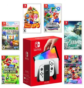 Meilleur prix réduit pour la console de jeu <span class=keywords><strong>Switch</strong></span> 2 64 Go avec Joy-Cons bleu néon et rouge néon, jeux rétro - Product Image 1