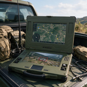 AICSHTER Nueva Laptop Robusta de 13.3 Pulgadas con Doble Pantalla, Terminal de Control de Vuelo UAV, I7-11390H, 4GB de Gráficos Discretos, SSD, Inglés, Resistente - Product Image 3