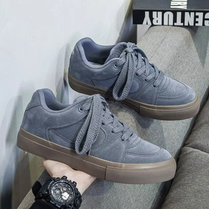 Chaussures en toile tendance pour hommes, style coréen, nouvelle collection printemps, design sportif et décontracté, polyvalentes et originales - Product Image 3