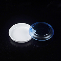 Nouveau boîtier de retenue rond mignon boîte de prothèse dentaire orthodontique mince pour aligneur