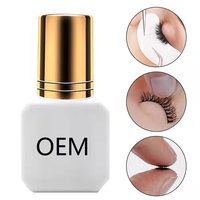 Colle liquide pour extensions de cils, séchage rapide en 0,5 seconde, longue durée, 60 jours, salons de beauté, vente directe d'usine