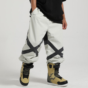 <span class=keywords><strong>Invierno</strong></span> impermeable Unisex Gsou Snow 100% poliéster elástico esquí pantalones al aire libre <span class=keywords><strong>montaña</strong></span> deporte transpirable aislado a prueba de viento - Product Image 1