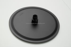 Ensembles de système de douche de salle de bain en métal noir mat haute pression avec accessoires de mélangeur de baignoire anti-brûlure - Product Image 3