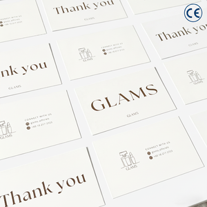 Tarjeta de Agradecimiento Personalizada para Pequeñas Empresas, Inserto para Pedidos, Tarjetas de Agradecimiento con Logotipo Personalizado, Papel de Primera Calidad, Entrega Rápida, Venta al por Mayor - Product Image 5