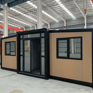 2 phòng ngủ đóng mở container nhà di động mô-đun thép xây dựng cho văn phòng nhà hoặc khách sạn sử dụng - Product Image 1