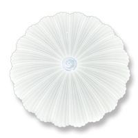 Nordique intérieur décoratif plafonnier moderne rond blanc fleur forme led plafonnier pour chambre salon décor