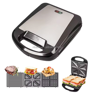 Aifa 3 in 1 <span class=keywords><strong>tostapane</strong></span> per Sandwich di famiglia 4 fette di macchina per Waffle Panini Press piatti rimovibili <span class=keywords><strong>con</strong></span> rivestimento antiaderente - Product Image 2