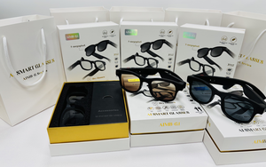 Gafas inteligentes con soporte de lenguaje de Asistente de inteligencia artificial y cámara <span class=keywords><strong>web</strong></span> - Product Image 6