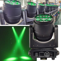 Projecteur motorisé Factory Zoom Wash 6-en-1 RGBWA+UV 7x40W à LED pour scène, événements, fêtes, DJ et clubs