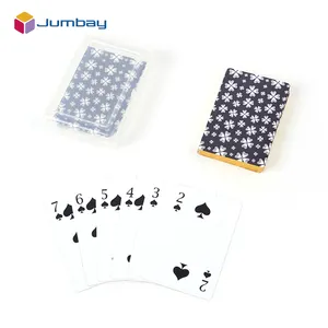 Tarjetas de póker de oro de 24k, Impresión de diseño personalizado, a la moda, impermeables, papel de aluminio dorado