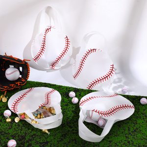 Sport <strong>Party</strong> Favor Tote <strong>Bags</strong> Ball Themed <strong>Party</strong> Sport Game Treat <strong>Bags</strong> Baseball <strong>Football</strong> Basketball Soccer Non-woven Gift <strong>Bags</strong> - Product Image 3