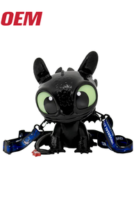 Cubo de palomitas de maíz con forma de personaje personalizado, contenedor de plástico de palomitas de maíz OEM de 60oz, caja de palomitas de maíz con carácter de alta calidad - Product Image 3