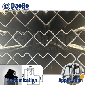 Độ chính xác cao ASTM A36 A106 A53 q345 q195 lạnh hình thành hồ sơ Ống tùy chỉnh kỹ thuật nông nghiệp máy móc Cab khung - Product Image 5