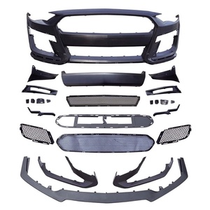 Kit de Parachoques Delantero Estilo <span class=keywords><strong>Shelby</strong></span> GT500 al por Mayor para <span class=keywords><strong>Mustang</strong></span> 2018-2022 |   Conversión Completa de Parrilla Delantera - Product Image 2