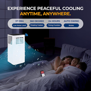 Mini <span class=keywords><strong>climatiseur</strong></span> portable intelligent 7 000BTU à 9 000BTU AC <span class=keywords><strong>mobile</strong></span> facile à déplacer - Product Image 5