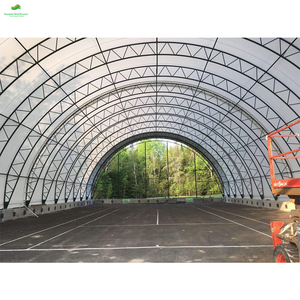 Carpa Domo Moderna con Estructura Metálica para Exteriores, Resistente al Fuego e Impermeable, Refugio de Acero, Resistente al Viento y la Nieve, Cobertizo para Autos, Almacenes con Lona de PVC - Product Image 2