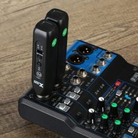 Xvive P3 Adaptateur sans fil XLR pour récepteur, commande manuelle, enceintes, mixeur audio, systèmes PA, systèmes DJ, rechargeable