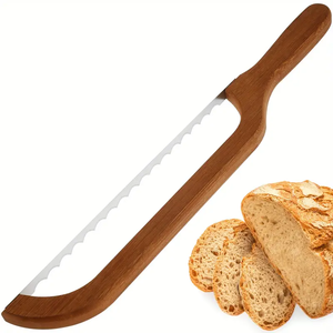 Cuchillo para Pan de Masa Madre de Madera al por Mayor de Fábrica con Marca para Cocina - Product Image 6