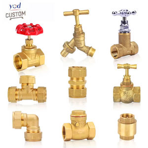 Vanne à opercule filetée en laiton forgé YOD, sur mesure, de 1/2 à 4 pouces, avec filetage femelle, conforme aux normes NSF/ANSI 61 - Product Image 4