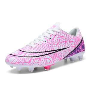 Venta al por mayor de zapatillas de fútbol de caña baja transfronterizas para hombres, mujeres y niños - Zapatillas de fútbol con tacos largos, zapatillas de entrenamiento con tacos - Product Image 3