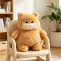 Peluche mignonne personnalisée, poupée en peluche animale avec doublure en tissu coton et maille, en coton et polyester, taille et logo personnalisables
