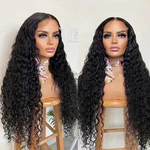 Ali Grace Hair Ginger Small Cap Size Sliver Italian Kinky Curly Hair 18 Inch Peruvian Silk Base Straight Lace Front Wig