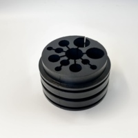 Grommets en caoutchouc pour câbles, noirs, à barillet plat, pour pièces de télécommunications, avec 12 trous, moulés, OEM Chine Zhejiang