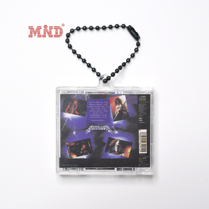 NFC CD Móc Chìa Khóa Mini CD-R Âm Nhạc Album CD Hộp Tùy Chỉnh URL Âm Nhạc Liên Kết Keychain - Product Image 2