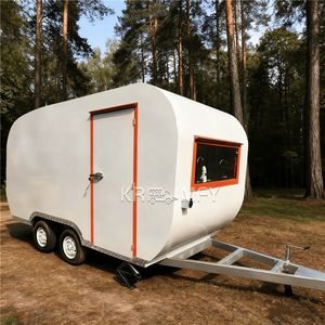 Camion de café mobile, chariot de boissons de rue, remorque alimentaire personnalisée, fourgonnette de cuisine extérieure - Product Image 3