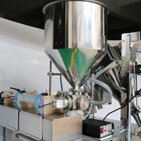 Machine de remplissage automatique irrégulier, ml, pâte de tomate, huile de miel, lait, eau, emballage en sachet